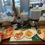 アクア・サンタ - ピッツァ②パスタ①を大食い③人でシェア