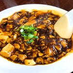 中華 臥龍梅 - 料理写真:麻婆豆腐（黒）