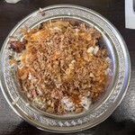 アラビックレストラン＆カフェ アブイサーム - コシャリ（チキンのせ）