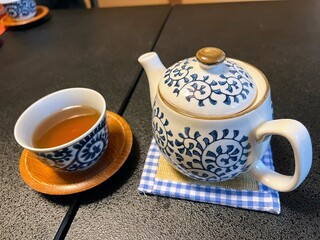 Jindaiji Kashiwatei - 黒ごま茶