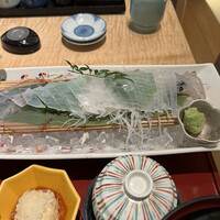 対馬のどぐろとイカ活き造り 博多 魚蔵 都ホテル店 - 