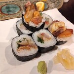Ikkyuu - 地魚の漬け炙り巻き寿司