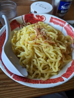 Ramen Fukurou - 麺の感じ。味噌ラーメンも美味しいんだろうなあ。と、思わせる麺。