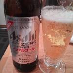 焼肉問屋 牛蔵 - アサヒドライゼロ