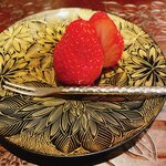 天ぷら たけうち - いちご