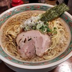 ラーメン一鶴 - 料理写真:鬼脂黒醤油ラーメン