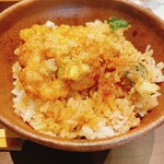 天ぷら たけうち - 天丼大盛り