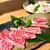 九十厨 - 料理写真:米沢牛のカルビ&塩ホルモン
          こいつを七輪で炙っちゃいます