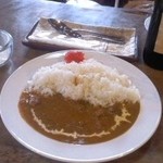 アンデス湯の山 - エスニックカレー950円（食後のコーヒーつき）