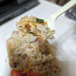 カレーヤ - ハムがチラホラ見える