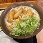 Makino Udon - ネギ入れ放題ですが、だし汁の味が変わらない程度にしときました。