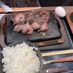 感動の肉と米 - 料理写真: