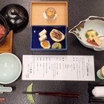 鳥越の宿　三楽園 - 先附と前菜