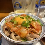 須賀乃湯 - 特製煮込み丼(小)！