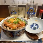 須賀乃湯 - 煮込み丼(小)！