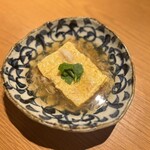 ワンコイン割烹 川崎魚金 - 餡掛け玉子焼きはカニ入り！