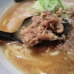 らーめんほうき屋 - 牛すじ煮込み