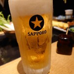 Yakitori Torisawa - キンキンの生ビール