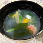行形亭 - 蛤の吸い物