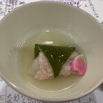 行形亭 - 鰆の桜蒸し