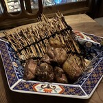 Meguro sanya - 親鶏の黒焼き