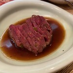 Aobadai horumon sambikuya - 和牛ステーキ