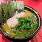 Iekei Ramen Inabaya - Ａトッピング　のり&ほうれん草増し