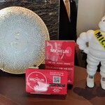 プレスキル - ラ·リストのプレートとミシュランのフィギュア