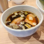 Mendokoro Nishio - 特製昆布水つけ麺 醤油