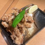 宮崎料理 万作 - せせりの唐揚げ