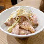 コッテリの塩らー麺専門店 MANNISH - ミニネギチャーシュー丼（350円税込）