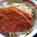 喜多方らーめん めんこい - ミニソースかつ丼 アップ