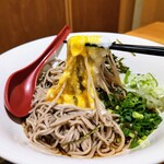 Sengyo To Shinshuusoba Koshitsu Izakaya Nidaime Hachibee - 月見とろろ蕎麦