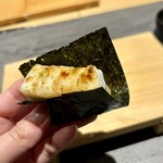 立ち喰い鮨 人人 - 目鯛の手巻き