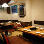 炭焼 金竜山 - 座敷（手前6名席・奥4名席）　2014.2.X