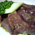 炭焼 金竜山 - レバー＠1,000円　2014.2.X