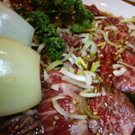 炭焼 金竜山 - ハラミ＠1,800円×2　2014.2.X