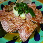 炭焼 金竜山 - 特上ロース＠3,500.円×2　2014.2.X