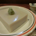 かんだた - そば豆腐(\350)