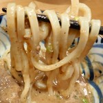 夢ノ弥 - ドロっとしたつけ汁が麺によく絡む♪