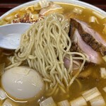 鶏こく中華 すず喜 - R6.3  麺アップ