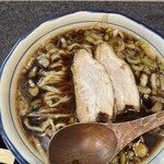 烈志笑魚油 麺香房 三く - 