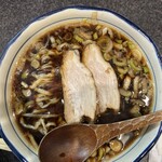 烈志笑魚油 麺香房 三く - 