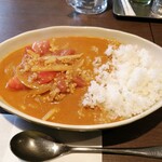 Bar Funny - 挽肉とトマトのカレー♪