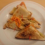 ジョイフル - 蒸し鶏のトーストサンド(^^)/