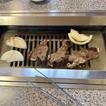 ありい亭 - 薄切り特選塩バラ(ランプ/カルビ)