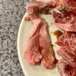 ありい亭 - 特選バラ(ランプ/カルビ)
      開かれたランプ