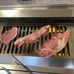 ありい亭 - 薄切り特選塩バラ(ランプ/カルビ)