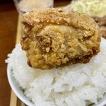 鹿鳴 - ご飯にのせてみた