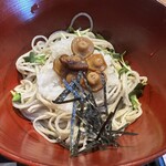 会津山都そば つつみ庵 - なめこおろし